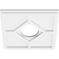 thumbnail image 2 of 12"OD x 4"ID x 4"C x 1"P Embry Architectural Grade PVC Contemporary Ceiling Medallion, 2 of 11