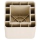thumbnail image 4 of 4 piezas/juego de elevadores de patas de muebles para el hogar de plástico simulado de cerámica para mesa, escritorio, cama, sofá, armario, 4 of 10