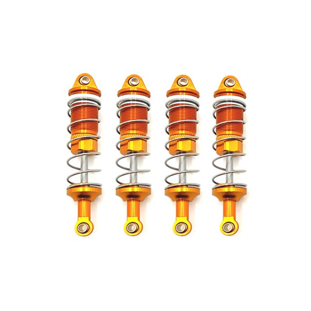 Kit de Amortiguador Hidráulico Delantero y Trasero Mejorado para Coche RC para LC RACING 1/10 PTG-2 PTG-2R Piezas Mejoradas para Coche RC Dorado