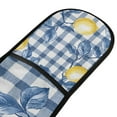 thumbnail image 4 of Yayeee Double Oven Mitt Kitchen Heat Resistant Baking 35" x7" Quilted Glove, Light Lemon, 4 of 6