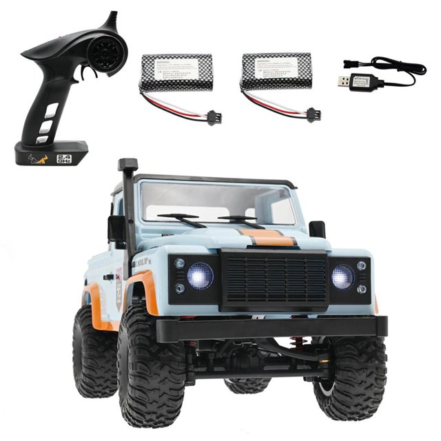 RC Crawler 1:12 4WD Crawnler 4x4 Camioneta de Recogida para MN99A RC Coche de Juguete Eléctrico RC Camión de Vehículos con con 2 pilas
