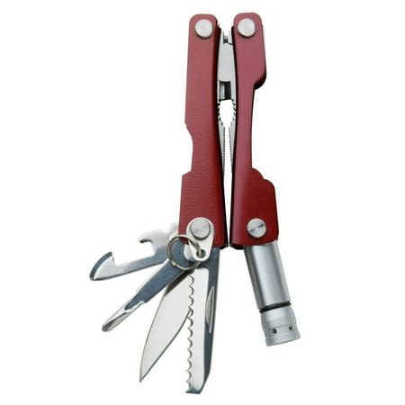 Swiss Tech Products 8-In-1 Mini Multi Tool Keychain