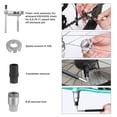 thumbnail image 4 of Kit de herramientas de reparación de bicicletas Swiss+Tech de 30 piezas con estuche de almacenamiento, 4 of 6