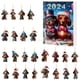 thumbnail image 1 of Calendario de Adviento 2024 Nuevo Calendario de Adviento de Perro Salchicha de Navidad Juego de perros divertidos, 1 of 4