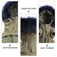 thumbnail image 4 of unbranded Abrigo Cálido De Para Perro Con Capucha Oscuro Para Y Cómodo, 4 of 7