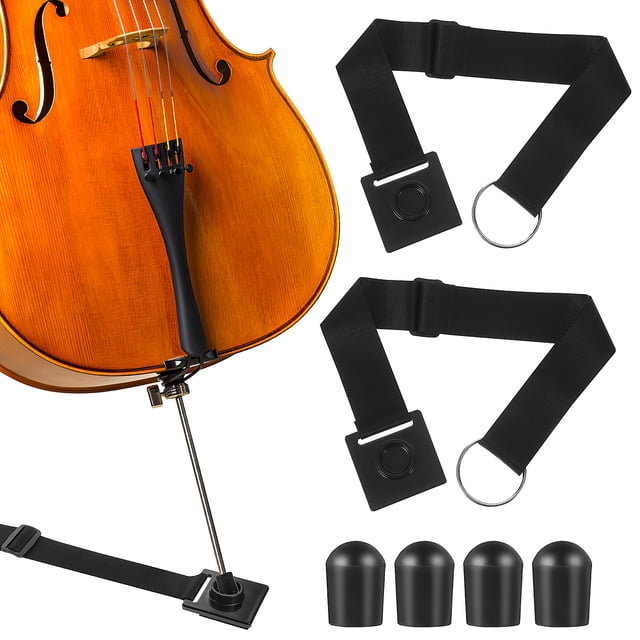 Correa ajustable de anclaje endpin de violonchelo antideslizante 6pc