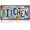 Plate-03, variant on Vintage Groovy Metal Tin Sign License Plate Wall Decor 12 x 6 Inches