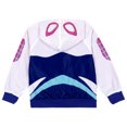 thumbnail image 2 of Marvel Spidey and His Amazing Friends Little Girls' Cosplay Bomber Jacket Purple Ghost Spider, 2 of 6