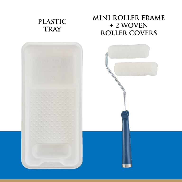 Linzer Pro Edge 4-Piece Mini Paint Roller Kit, 4 Inch photo 7