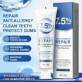 thumbnail image 5 of 7.5% Hydroxyapatite Toothpaste, Hydroxyapatite Toothpaste, 7.5% White Tooth Repair Hydroxyapatite, 7.5% Repair Toothpaste, Gentle Mint, Fresh Breath, 5 of 7