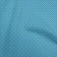 thumbnail image 1 of oneOone Coton Popeline Sergé Bleu Moyen Tissu Asiatique Rétro Floral Robe Tissu Imprimé Tissu par la Cour 56 Pouces de Large, 1 of 4
