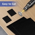 thumbnail image 3 of Carbon Fiber Sheets - 100% 3K Twill Matte Carbon Fiber Plate for Handmade DIY Wallet Model Part Repair Panel, 3 of 8