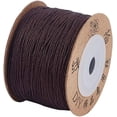 thumbnail image 2 of 100m 0.8mm Nylon Thread Cord Chinese Knotting Cord Coconut Brown Thread Beading Thread Bead Cord for DIY Jewelry Bracelets Craft Making, 2 of 9
