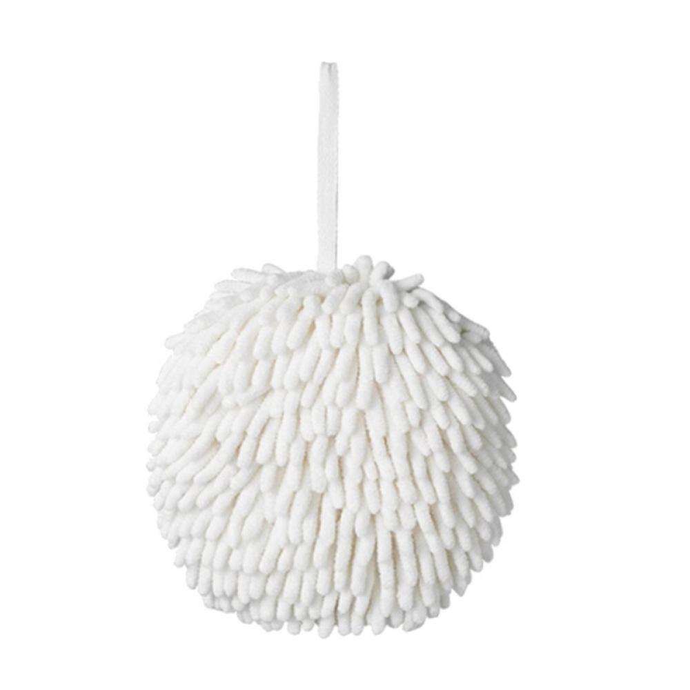 1Pack Chenille Hand Towels,Kitchen Bathroom Hand Towels with Hanging