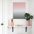 thumbnail image 4 of Canvas Wall Art Pink Gray Canvas Art Print Gradient Pictures Wall Decor for Living Room Bedroom Artwork Decorations Stretched Framed Ready to Hang 20"x30", 4 of 9