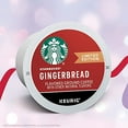 thumbnail image 2 of Starbucks Flavored Coffee K-Cup Pods — Gingerbread for Keurig Brewers — Holiday Limited Edition — 1 box (10 pods), 2 of 7