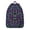 Modern Aesthetic, variant on Paisley Boho Design School Backpack, Retro Ethnic Floral Canvas Bookbag for Women, Aesthetic Mandala Style Travel Daypack