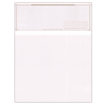 Laser Jet Blank Check Stock Printable