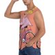 thumbnail image 3 of Fotbe Flamingo Riding a Bicycle Men's Camiseta sin Mangas Estampada para Hombres, Playera Casual para Gimnasio, Entrenamiento, Playa-XX-Large, 3 of 7