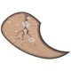 thumbnail image 4 of Pegatina para golpeador de guitarra, calcomanía para golpeador de guitarra acústica, hermoso patrón de grano de madera, piezas de guitarra duraderas, pegatina protectora para guitarra en forma de gota, 4 of 5