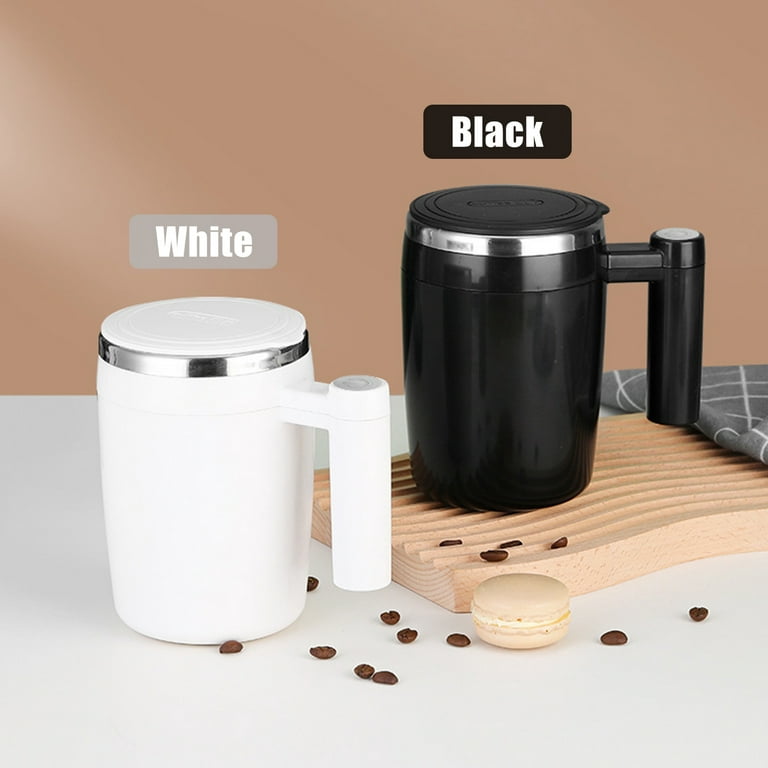 OWSOO Rechargeable Self Stirring Mug 380ml Automatic Mixing Cups Portable  Cooling Cup Coffee Cup 