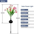 thumbnail image 3 of Solar Wildflower Lamp, Solar Garden Lights, Flower Pathway Lights,Waterproof Solar Landscape Light for Garden Decorations Lawn for Yard & Patio, 3 of 10