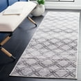 thumbnail image 2 of SAFAVIEH Adirondack Rhona Geometric Area Rug, Silver/Charcoal, 6' x 6' Round, 2 of 9
