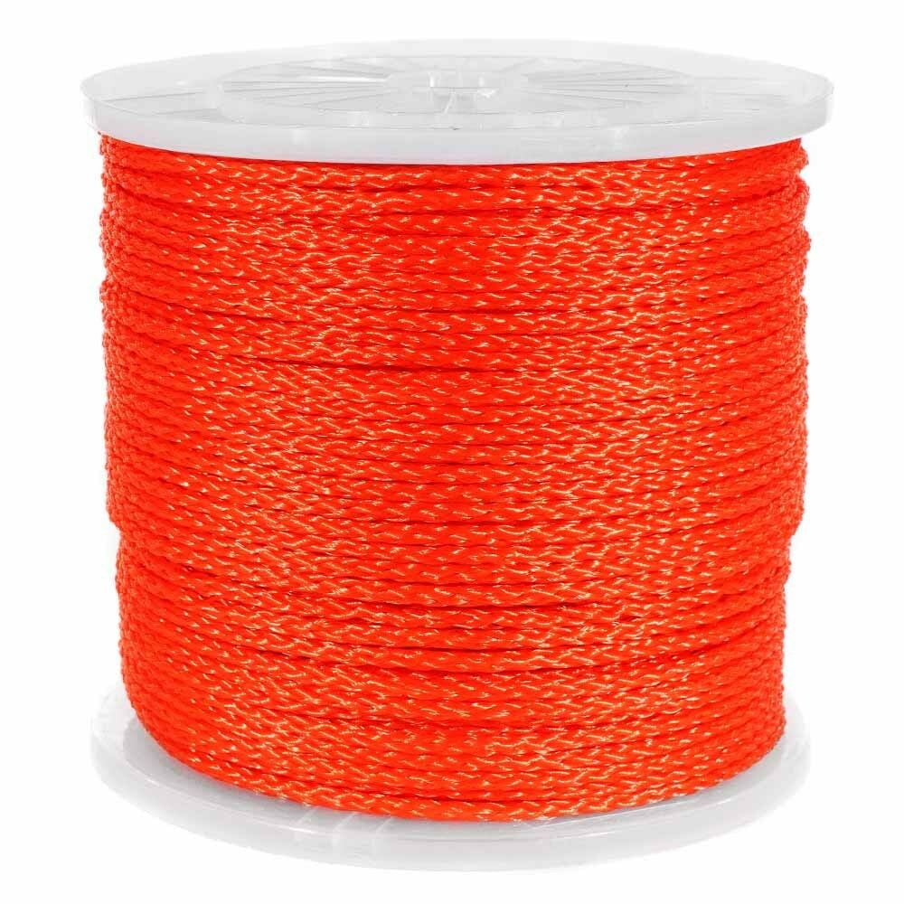 Hollow Braid Polypropylene Rope Large Variety of Colors and Diameters