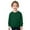 Dark Green, variant on Krdevn Kids Pullover Sweater Soft Casual Crewneck Top for Boys and Girls Outerwear Daily Wear Play Outfit,Kids Clothing,2-3 Years
