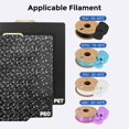 thumbnail image 3 of Build Plate Comgrow de doble cara, PEO PET, 257 x 257 mm, para bambú, 3 of 8