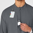 thumbnail image 6 of WonderWink W123 8355-Mens Zip Front Warm Up Scrub Jacket, 6 of 6