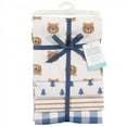 thumbnail image 2 of Hudson Baby Infant Boy Cotton Flannel Receiving Blankets, Little Bear, One Size, 2 of 2