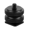 thumbnail image 4 of FEAMOS 1/4 Double Conversion Screw Flashing Metal Hot Shoe Mounts Camera Flashing Adapter Photography General Component, 4 of 7