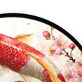 thumbnail image 4 of 36.2 Inch Round Floor Mat Golden Carp Carpet Decor Rug for Living Room Bedroom, 4 of 6