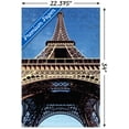 thumbnail image 3 of Landmarks - The Eiffel Tower Wall Poster with Push Pins, 22.375" x 34", 3 of 3