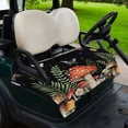 thumbnail image 2 of Golf Cart Seat Covers for 2 Seater,Spring Mushrooms Microfiber Cart Seat Towel Blanket,Farmhouse Pastoral Botanical Stars Rustic Absorbent NonSlip Bench Seats Protector for Golf Course 51"x31", 2 of 9