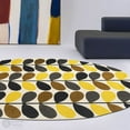 thumbnail image 6 of 12X12 Area Rug, Living, Bed, room, Oval Carpet, Geometric Wool, Hand Tufted Rugs, 6 of 7