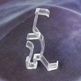 thumbnail image 3 of Clip oculto para persianas de ventana, plástico transparente para cenefa de persianas horizontales, soporte de retenedor de ancho (60 uds), 3 of 5