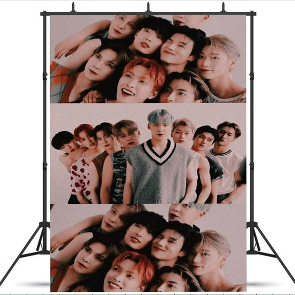 Ateez school Backdrop Background Banner Birthday Party Supplies Taspestry Wall Decor Poster Lover