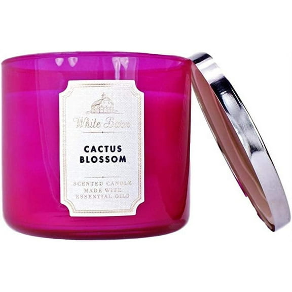 White Barn Bath & Body Works Cactus Blossom | 3 Wick Candle
