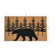 thumbnail image 2 of Bear Silhouette Brown, Black -574PVC, 2 of 4
