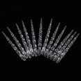 thumbnail image 3 of Oubit Acrylic Icicle,12pcs Acrylic Icicle Party Xmas Tree Hanging Decoration Hanging Decoration Class Leading Features, 3 of 9