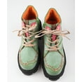 thumbnail image 3 of Botas de suela gruesa cosidas a mano para mujer, Color sólido, primavera y otoño, 2024, 3 of 5