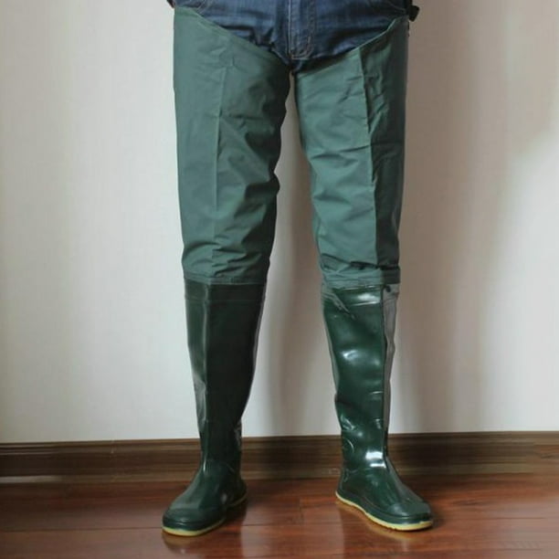 Waterproof Fishing Pants Wading Rubber Fishing With Soft Sole 44 