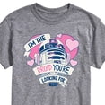 thumbnail image 3 of Star Wars - Valentine Droid You're Looking For - Men's Short Sleeve Graphic T-Shirt, 3 of 5