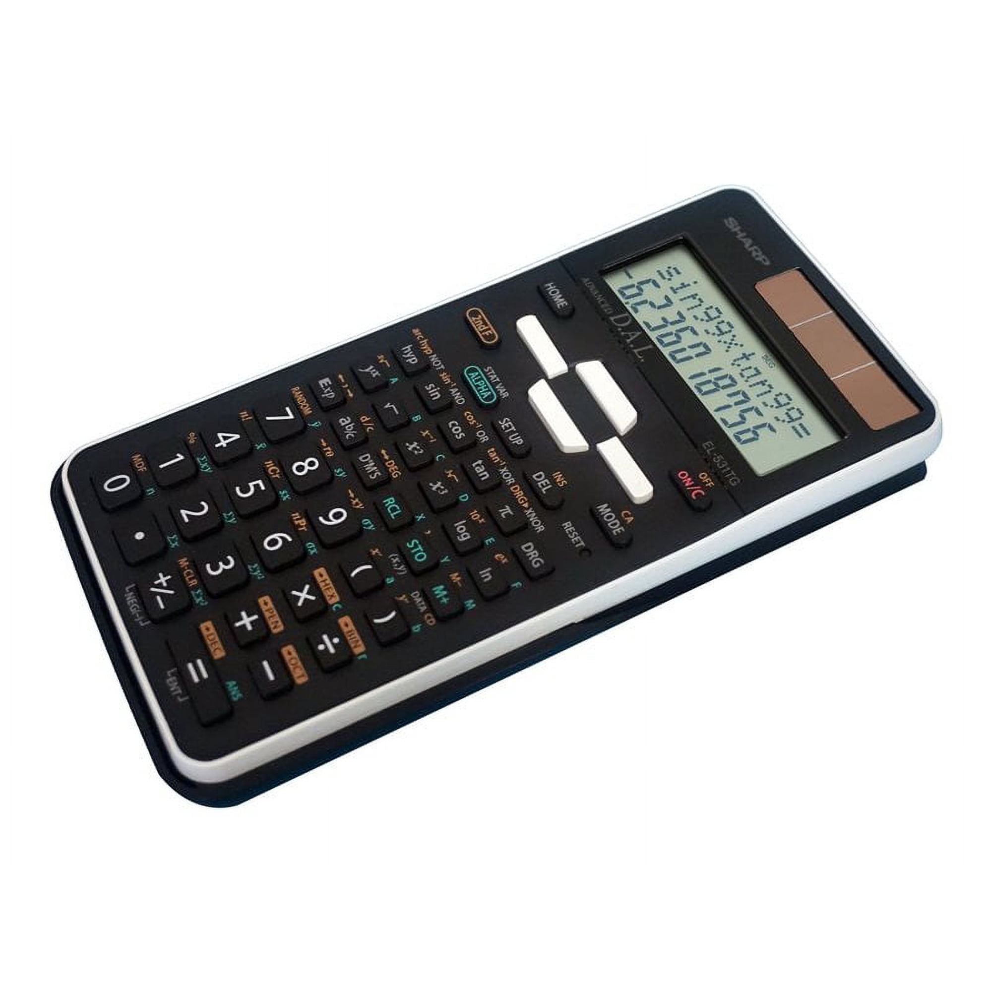 Sharp Calculators EL531TGBBW 2-Line 272 Function Scientific Calculator