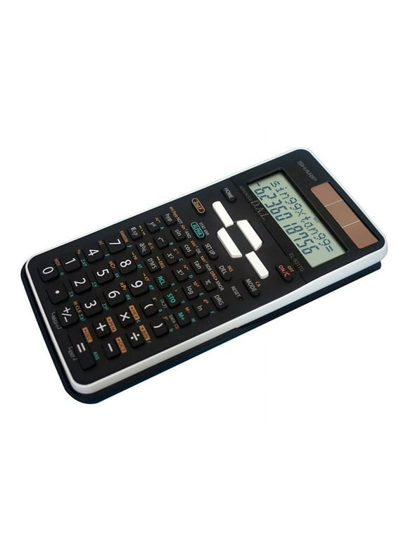 Sharp EL531TGBBW 2-Line 272 Function Scientific Calculator