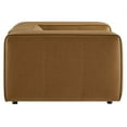 thumbnail image 6 of Modway Auren Vegan Leather Upholstered Armchair in Camel, 6 of 10