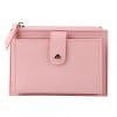 thumbnail image 1 of Portefeuille en Cuir PU pour Femmes, Couleur Unie, Multi-Emplacements pour Cartes (Violet), 1 of 9