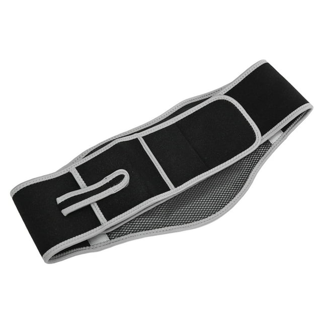 Heated Back Waist Belt Brace, Adjustable Heating Vibration Massaging Back Support Brace, Lower Back Heating Massaging Pad Lumbar Belly Heating Waist Belt Adjustable One Size